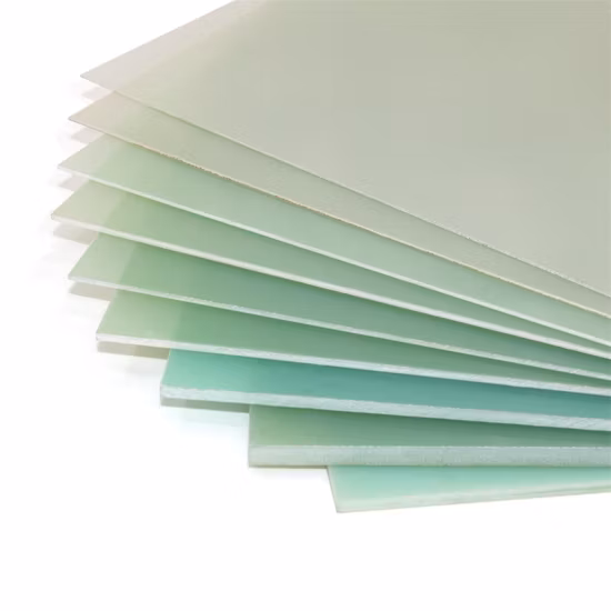 녹색 Fr4 G10 에폭시 수지 유리 천 보드 시트