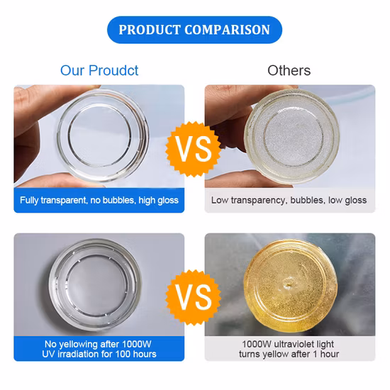 직업적인 납품업자 OEM ODM 거품 없음 Ab 접착제 강 테이블을 위한 자연적인 소포 접착제 주물 에폭시 수지