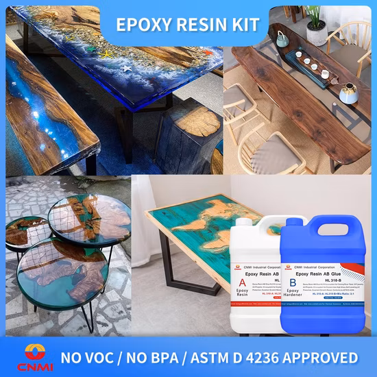 크리스탈 아트 에폭시 수지 테이블용 에폭시 수지 Ab