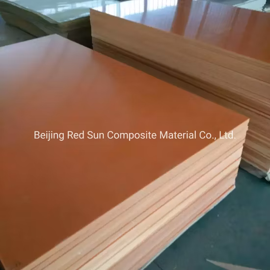 절연 Baktlite 3021 페놀 수지 종이 보드