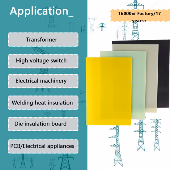3240 에폭시 유리 섬유 합판 제품 보드 에폭시 유리 섬유 절연 보드